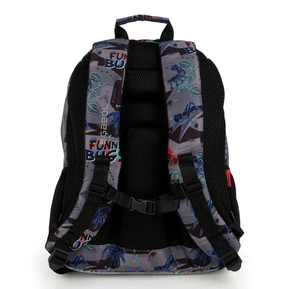 Mochila Escolar Gabol Bugs Insectos 3 Compartimentos
