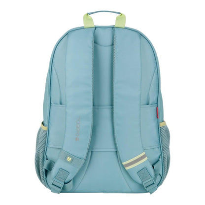 Mochila Escolar Gabol Whisper Verde Agua Adaptable a Carro