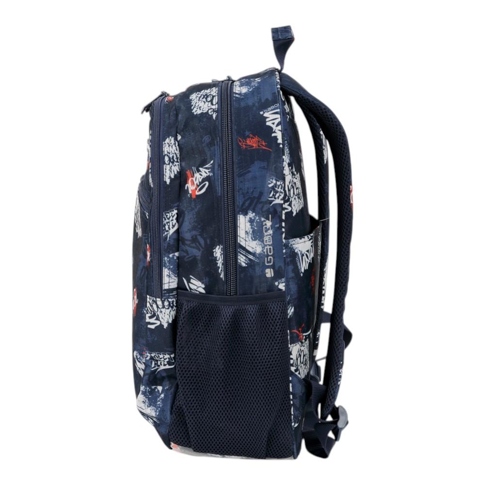 Mochila Escolar Gabol Dash Adaptable a Carro 2 Compartimentos