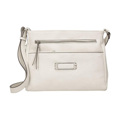 Bolso Matties Clasic beige con bandolera regulable, múltiples bolsillos con cremallera y diseño atemporal perfecto para utilizar todos los días.