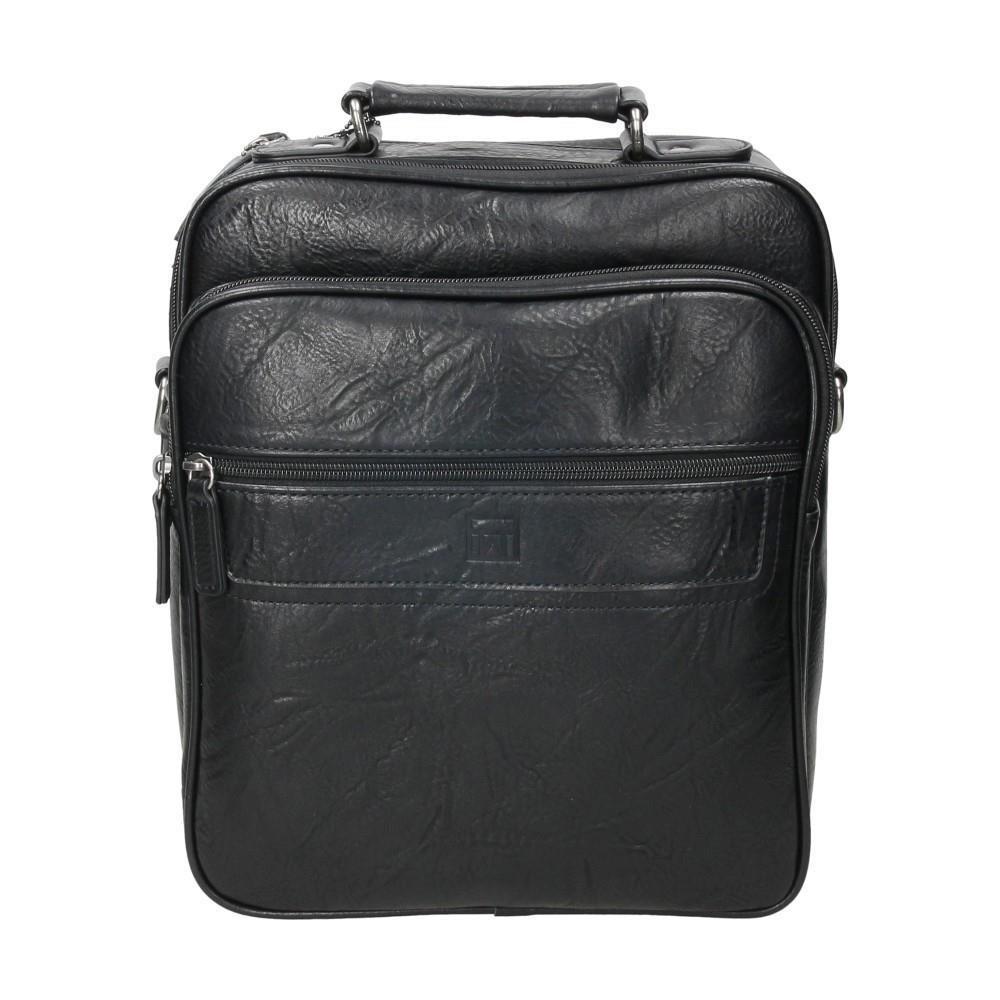 Vista frontal del bolso Matties Nappa mostrando sus bolsillos con cremallera y su diseño pensado para organizar toda la documentación y accesorios.