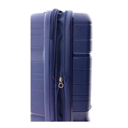 Detalle del fuelle expandible de la maleta Boxing que permite aumentar la capacidad de carga hasta un 15% adicional