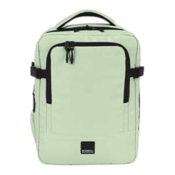 Mochila de viaje Luisipo Gabol Vancouver verde agua expandible con compartimento para portátil de 15,6 pulgadas