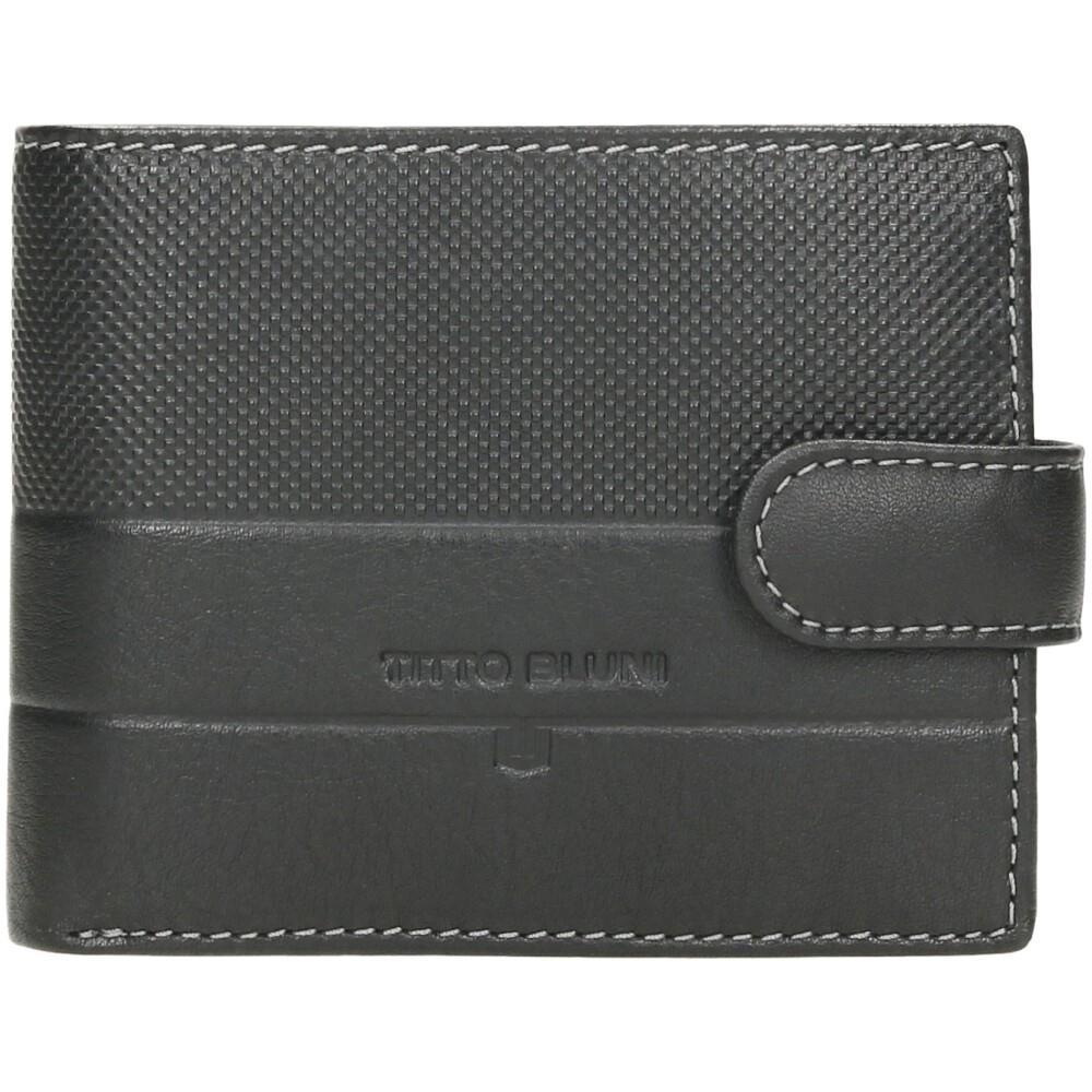 Cartera De Piel Olimpo Titto Bluni - 1